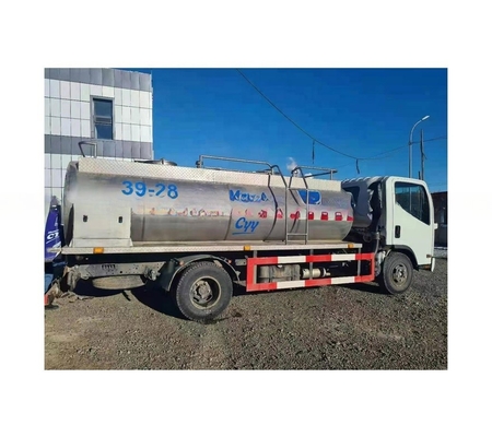 380V / 3PH / 50HZ 牛乳輸送のための冷蔵型大型牛乳冷却タンクトラック