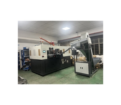80kN 固定力 40kW パワー フルオートマティック 6 穴 600ml ボトル吹造機
