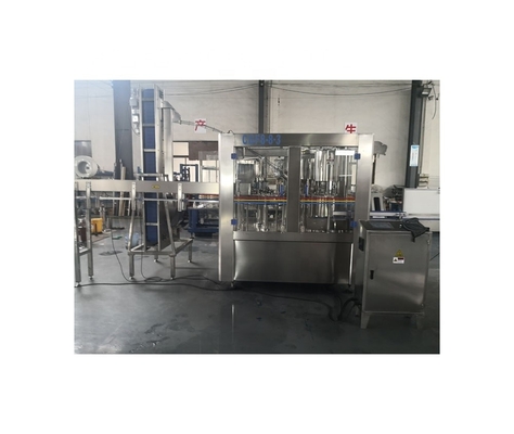 2000BPH 3000BPH PETボトル 洗浄 充填 蓋 機 100% 充填 正確性