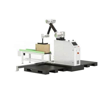 コラボレーションロボット コボットアーム パレット化器 飲料用紙箱包装の自動化