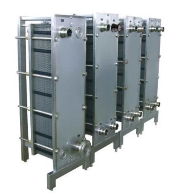 ステンレス鋼のミルクプレート熱交換器 最大作業圧 0.7mpa