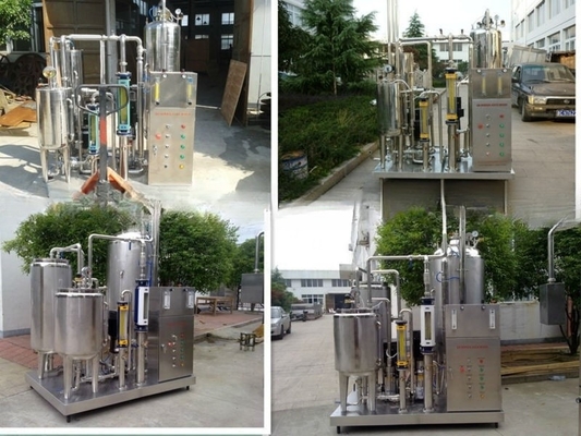 全自動 3000L/H 量産用炭酸飲料混合機