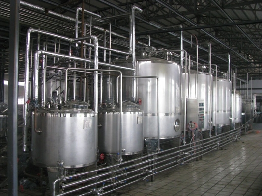12000kg 牛乳乳製品加工工場の設備 部品とサービス後