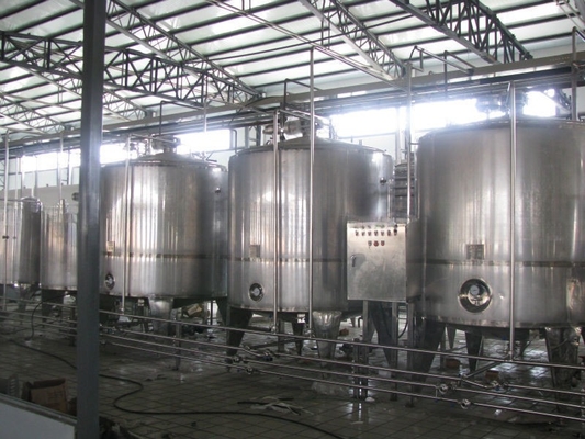 12000kg 牛乳乳製品加工工場の設備 部品とサービス後