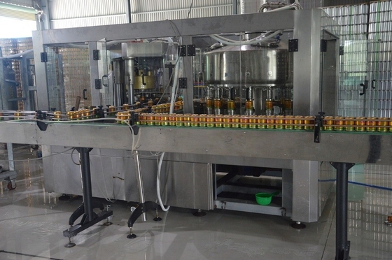 全自動 小型イソバー飲料生産工場 高級コラ缶詰 工場