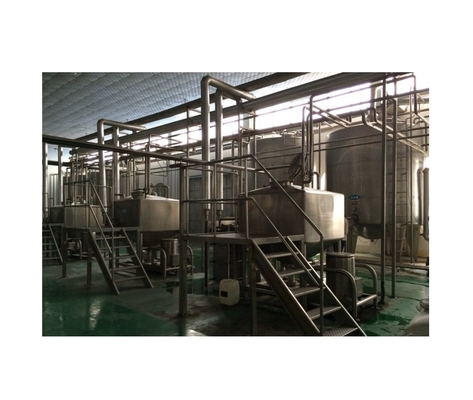食品飲料生産ラインのための完全自動 1000L/H ギリシャヨーグルトボトル工場