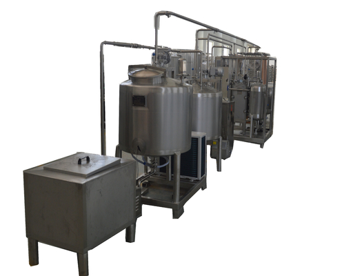 2000-60000kg 乳製品産業用 完全に自動化された混ぜたヨーグルト生産工場