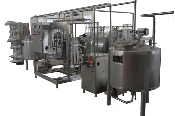 2000-60000kg 乳製品産業用 完全に自動化された混ぜたヨーグルト生産工場