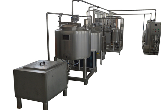 2000-60000kg 乳製品産業用 完全に自動化された混ぜたヨーグルト生産工場