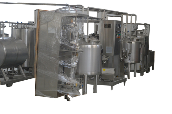 2000-60000kg 乳製品産業用 完全に自動化された混ぜたヨーグルト生産工場