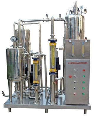 2000L/H 完全自動 3タンク 99.9% CO2 純度 炭酸飲料混合機