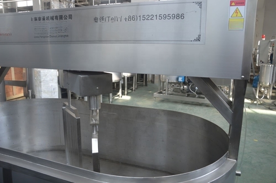 食品衛生 チーズ製造 低速調動機とSUS304/SUS316L材料 17.5KW