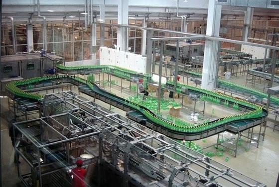 大規模生産のための完全な自動 1000BPH-45000BPH 鉱水生産ライン