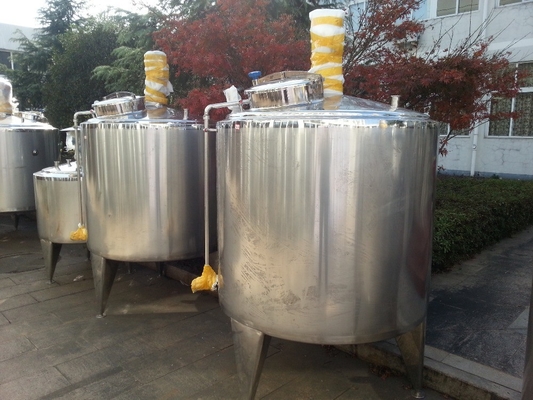 100Lから20000Lまでの様々なサイズでアイスクリーム生産のためのオンラインサポート老化VAT