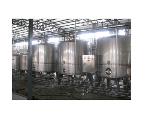 自動 3000L/H フルーツサイダー生産ライン