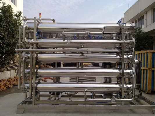 1250 kg ステンレススチール 304 大規模 5000L/H スキッドマウント RO水処理システム