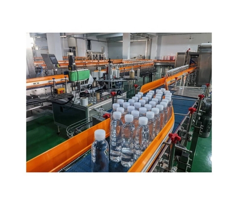 標準水瓶造工場用 鉱水 味付け水 充填ライン