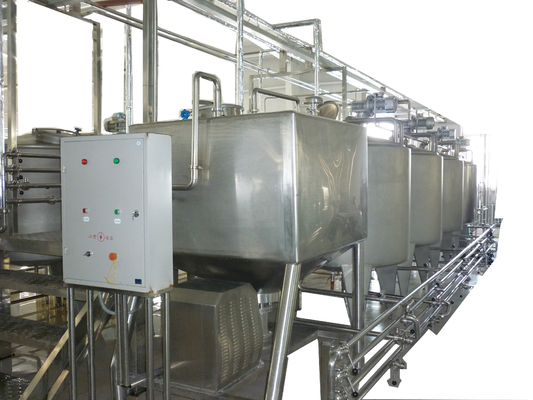 3000L/H ステンレス鋼製乳製品加工工場 乳酸奶 チーズバター アイスクリーム