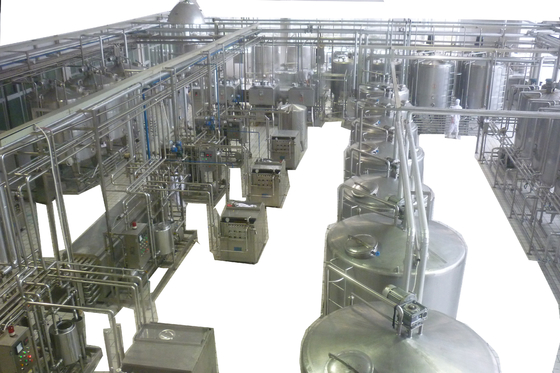 3000L/H ステンレス鋼製乳製品加工工場 乳酸奶 チーズバター アイスクリーム