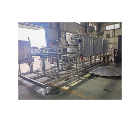 3000*1400*2000mm ビール醸造所 CIPクリーニングシステム お客様の要求に合わせた