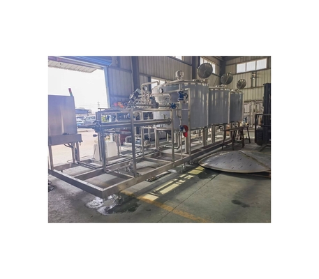 220V/380V/415V 牛乳加工ラインの電圧ジュース CIP 清掃タンク