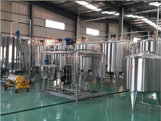 製造工場 生産のための完全自動 1000L/H 砂糖甘汁加工ライン