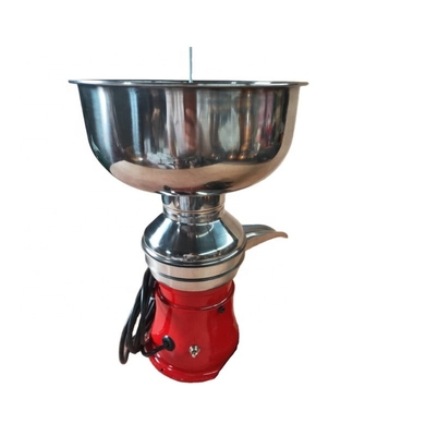 小規模100L/Hの電気ミルククリーム分離機 9KGの容量と分離鉢