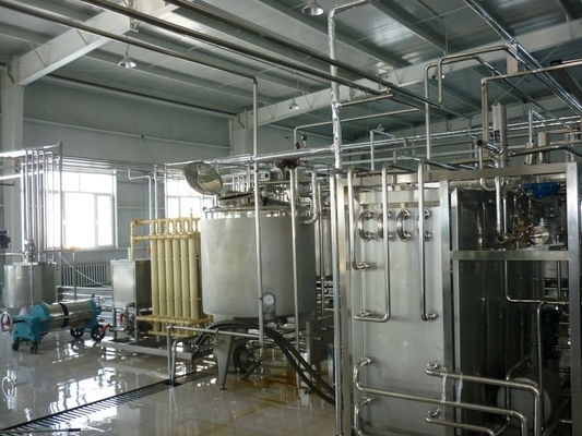 380V/440V 完全自動 2000L/H 乳製品生産ライン 設置サービス