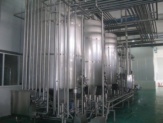 380V/440V 完全自動 2000L/H 乳製品生産ライン 設置サービス