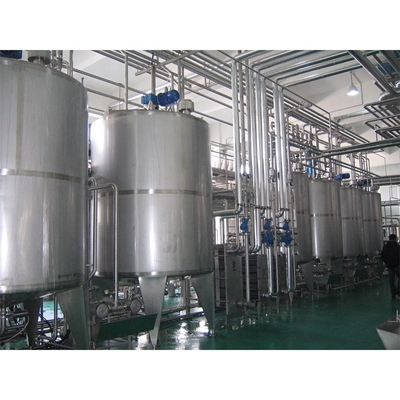 18000KG 食品飲料 UHT 消毒乳生産ライン アセプティックパッケージ 2000L/H
