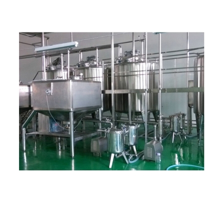 自動級 自動 6000b/h アナナースジュース製造工場 8500 KG 容量