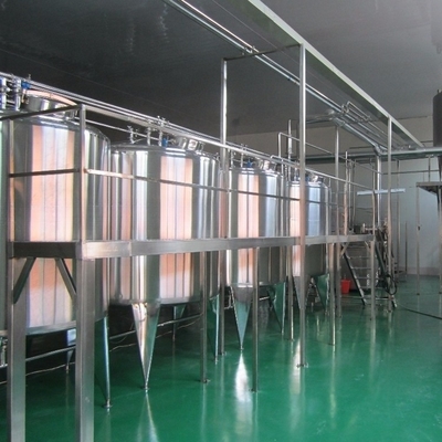 自動級 自動 6000b/h アナナースジュース製造工場 8500 KG 容量