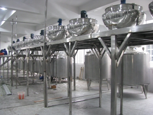 オーダーメイド 3000L/H ブルーベリー飲料 フルーツピュレ フルーツジャム生産ライン