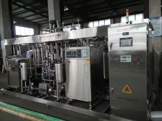 小規模生産のための高容量8000KGの味付けアイスクリーム加工ライン