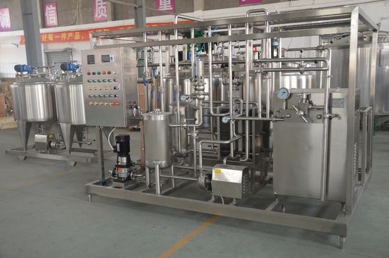 小規模生産のための高容量8000KGの味付けアイスクリーム加工ライン