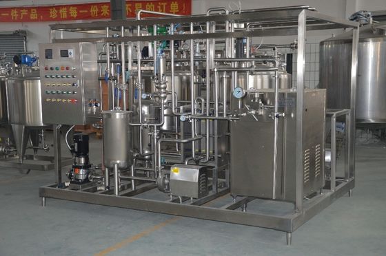 小規模生産のための高容量8000KGの味付けアイスクリーム加工ライン