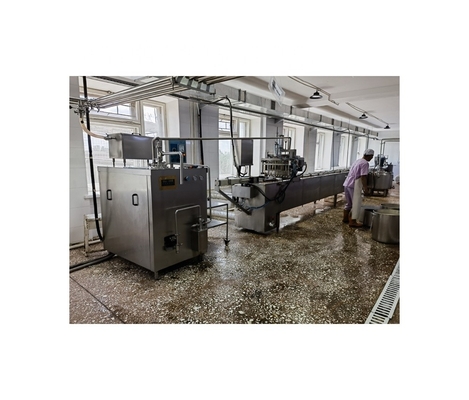 8000KG アイス・ロリー加工工場 最先端の機械を備えたターンキープロジェクト