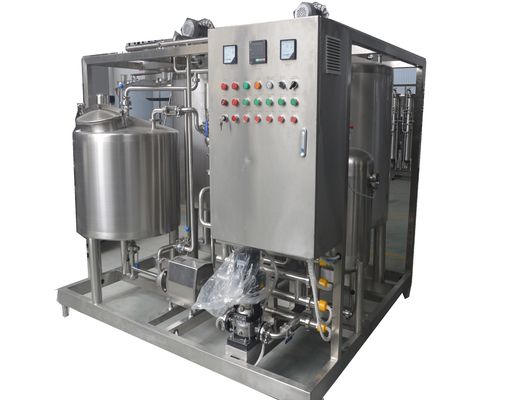 高電圧とコンパクトな設計の小型200L/H味のミルク加工ライン