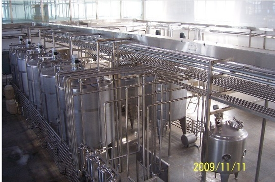 標準サイズ 1000L/H 全自動乳製品ミルク設備 国産市場向け