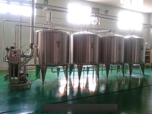 標準サイズ 1000L/H 全自動乳製品ミルク設備 国産市場向け