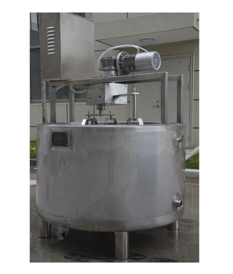 200KG 丸型チーズ 調整可能なチーズ生産ラインのVAT
