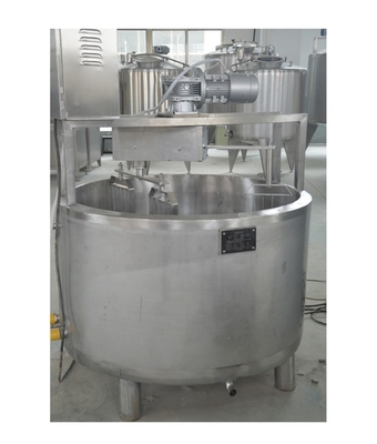 200KG 丸型チーズ 調整可能なチーズ生産ラインのVAT