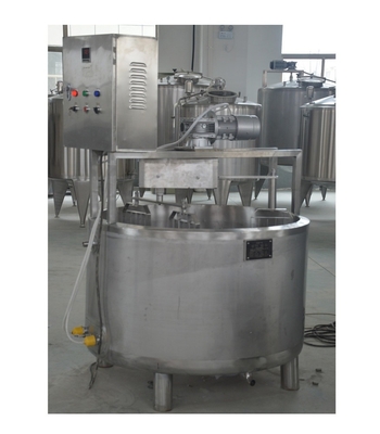 200KG 丸型チーズ 調整可能なチーズ生産ラインのVAT