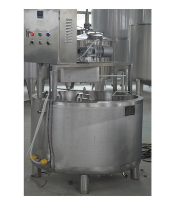 200KG 丸型チーズ 調整可能なチーズ生産ラインのVAT