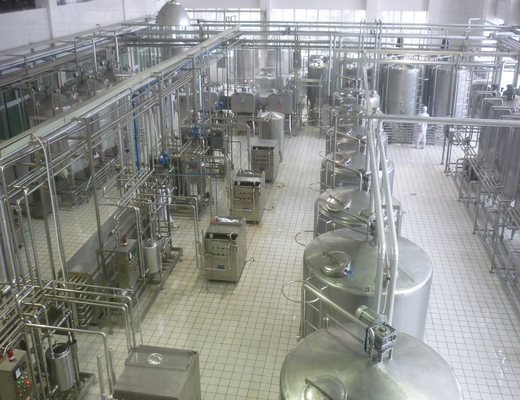 2000-60000kg 食品飲料機能のための1000L乳製品加工装置