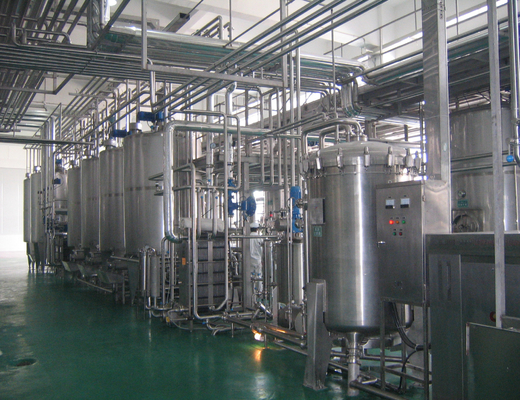 2000-60000kg 食品飲料機能のための1000L乳製品加工装置