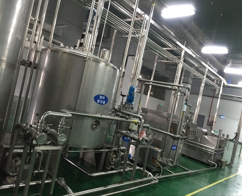 フルオートマティック 6000b/h フルーツ飲料の生産ライン