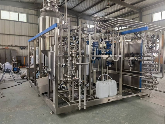 牛乳加工ラインのための高度な7.5 Kwの直接UHT VTISステリライザー標準サイズ