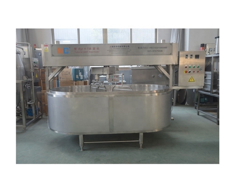 モーターチーズバット モツァレラチーズ製造機械 容量 500L-10000L/T 高容量