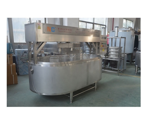 モーターチーズバット モツァレラチーズ製造機械 容量 500L-10000L/T 高容量